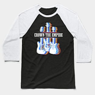 CROWN THE EMPIRE BAND Baseball T-Shirt